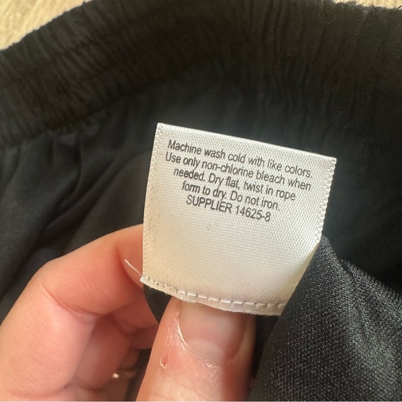 St. John’s bay 100% cotton black boho western lace midi skirt - Picture 4 of 8